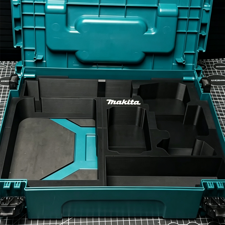 3D Printed Tool Insert Organizer - Fits Type 1 Tool Case for 18V Impact Driver (Compatible with Makpac 1)