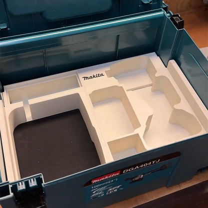3D Printed Double-Layer Insert for Makita MAKPAC Type 3 — DTD173 Impact Driver & DHP486 Hammer Drill Dual Tool Organizer, Battery & Charger, PETG