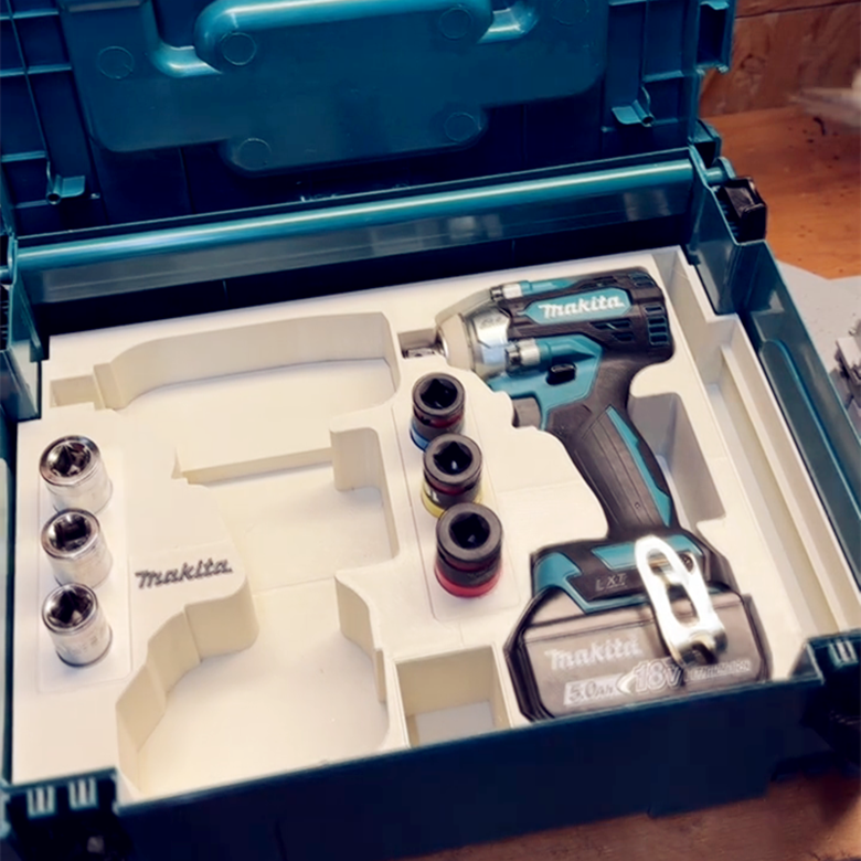 3D Printed Insert for Type 2 Case - Fits DTW190 & DTW300