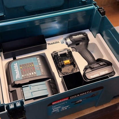 3D Printed Double-Layer Insert for Makita MAKPAC Type 3 — DTD173 Impact Driver & DHP486 Hammer Drill Dual Tool Organizer, Battery & Charger, PETG