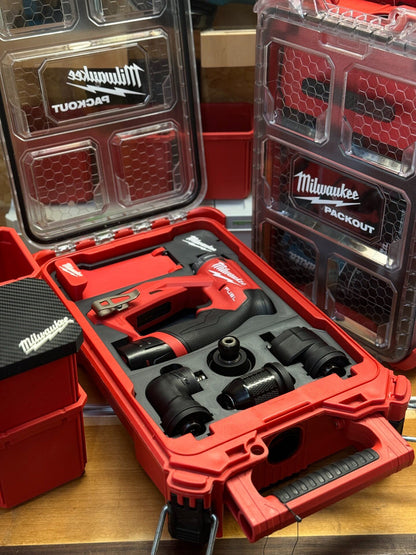 3D Printed Insert for Milwaukee Packout 8435 — M12 2505（FDDXKIT） Installation Drill Organizer