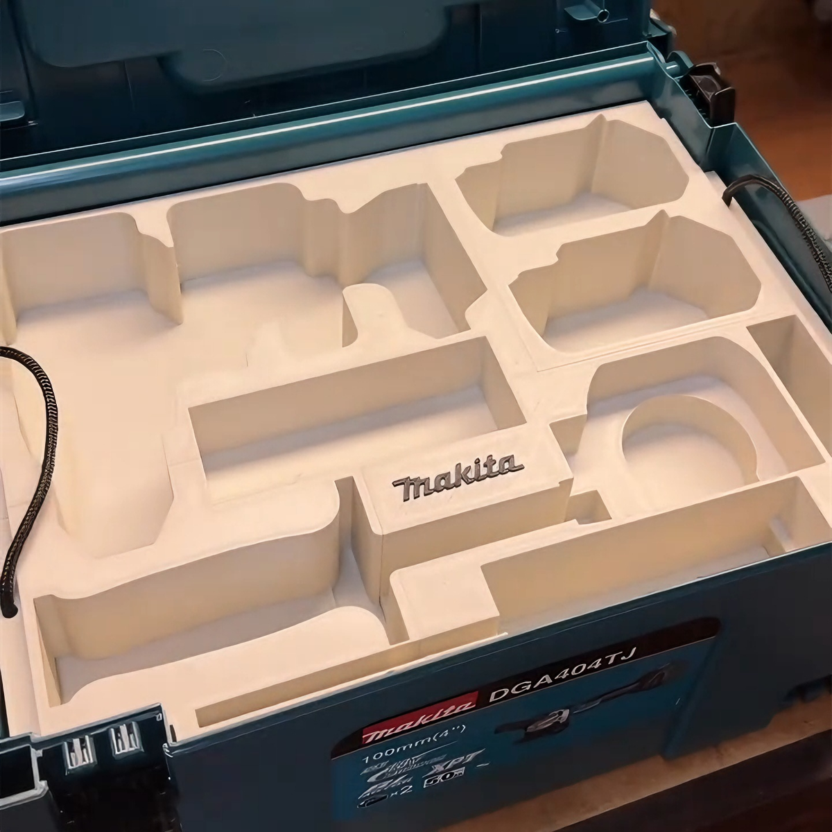 3D Printed Double-Layer Insert for Makita MAKPAC Type 3 — DTD173 Impact Driver & DHP486 Hammer Drill Dual Tool Organizer, Battery & Charger, PETG
