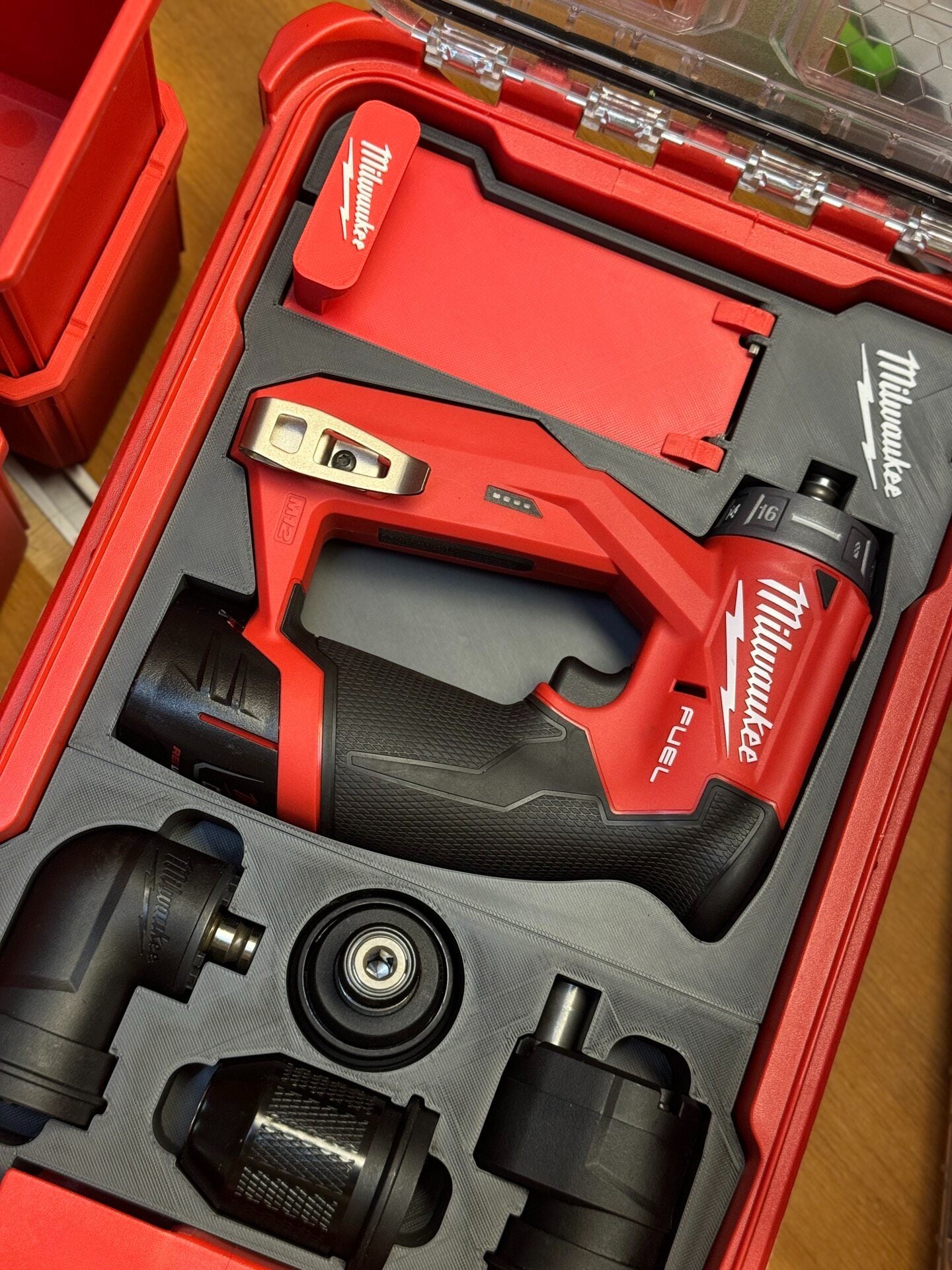 3D Printed Insert for Milwaukee Packout 8435 — M12 2505（FDDXKIT） Installation Drill Organizer