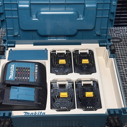 3D Printed Insert for Type 1 Case - Charger & 4 Batteries