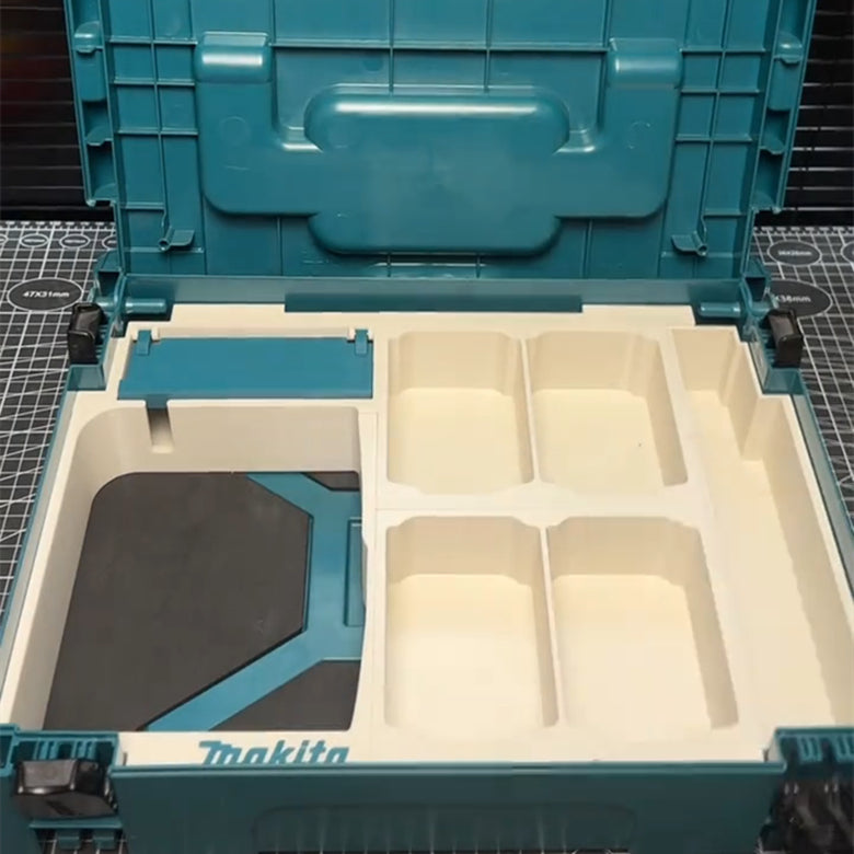 3D Printed Insert for Type 1 Case - Charger & 4 Batteries