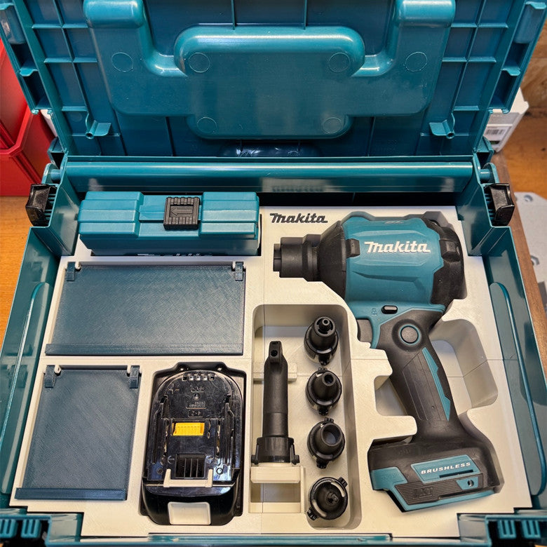 3D Printed Insert for Type 2 Case - Fits DAS180 Dust Blower