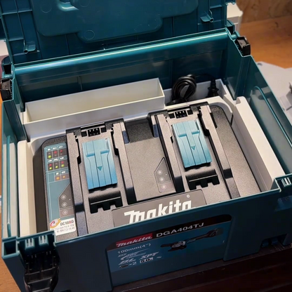 3D Printed Double-Layer Insert for Makita MAKPAC Type 3 — Dual Charger & 10x 18V Battery Storage Organizer, PETG