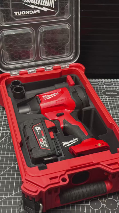 3D Printed Insert for Milwaukee Packout 8435 — M18 BLHSB Blower Organizer, Battery, Nozzles & Extension Tube Storage, PETG