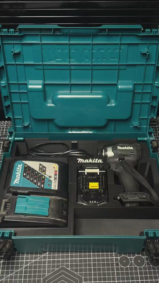 3D Printed Tool Insert Organizer - Fits Type 1 Tool Case for 18V Impact Driver (Compatible with Makpac 1)