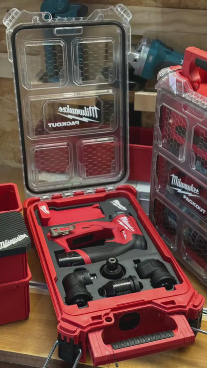 3D Printed Insert for Milwaukee Packout 8435 — M12 2505（FDDXKIT） Installation Drill Organizer